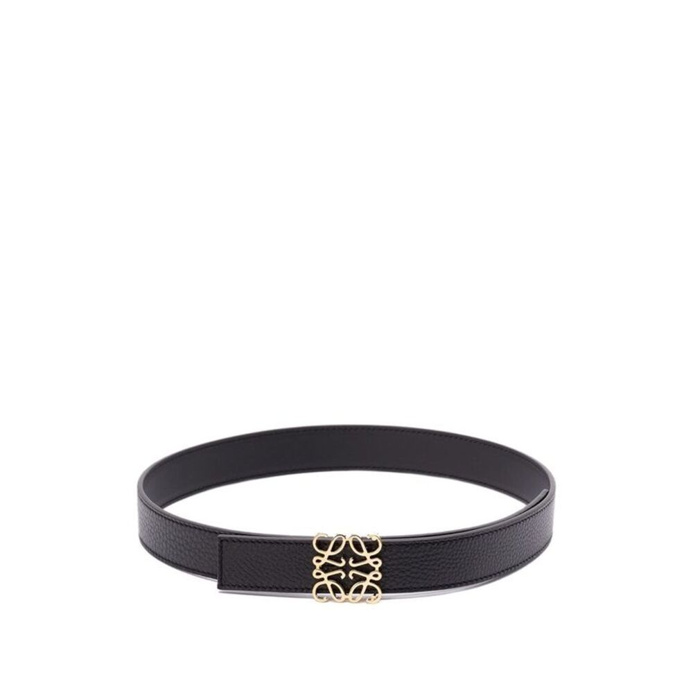 Loewe Women Anagram Leather Belt